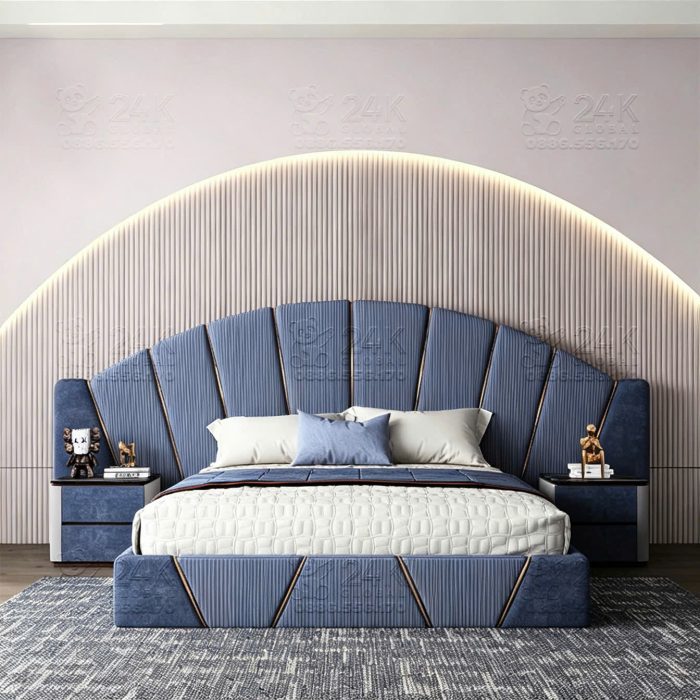 Giường đôi Baxter vỏ sò