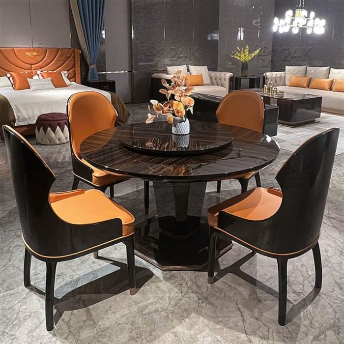 Ghế ăn phong cách BL phủ bóng piano